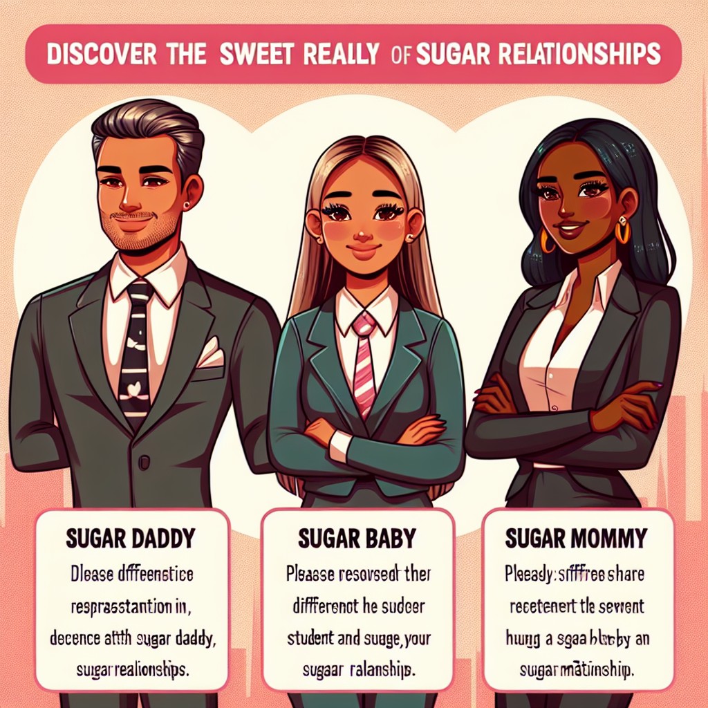 Descubra a Doce Realidade do Relacionamento Sugar: Diferenças entre Sugar Daddy, Sugar Baby e Sugar Mommy 1 Descubra a Doce Realidade do Relacionamento Sugar: Diferenças entre Sugar Daddy, Sugar Baby e Sugar Mommy 1