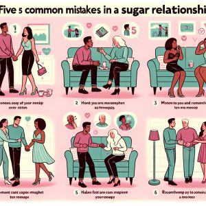 Os 5 erros mais comuns em um relacionamento sugar e como evitá-los